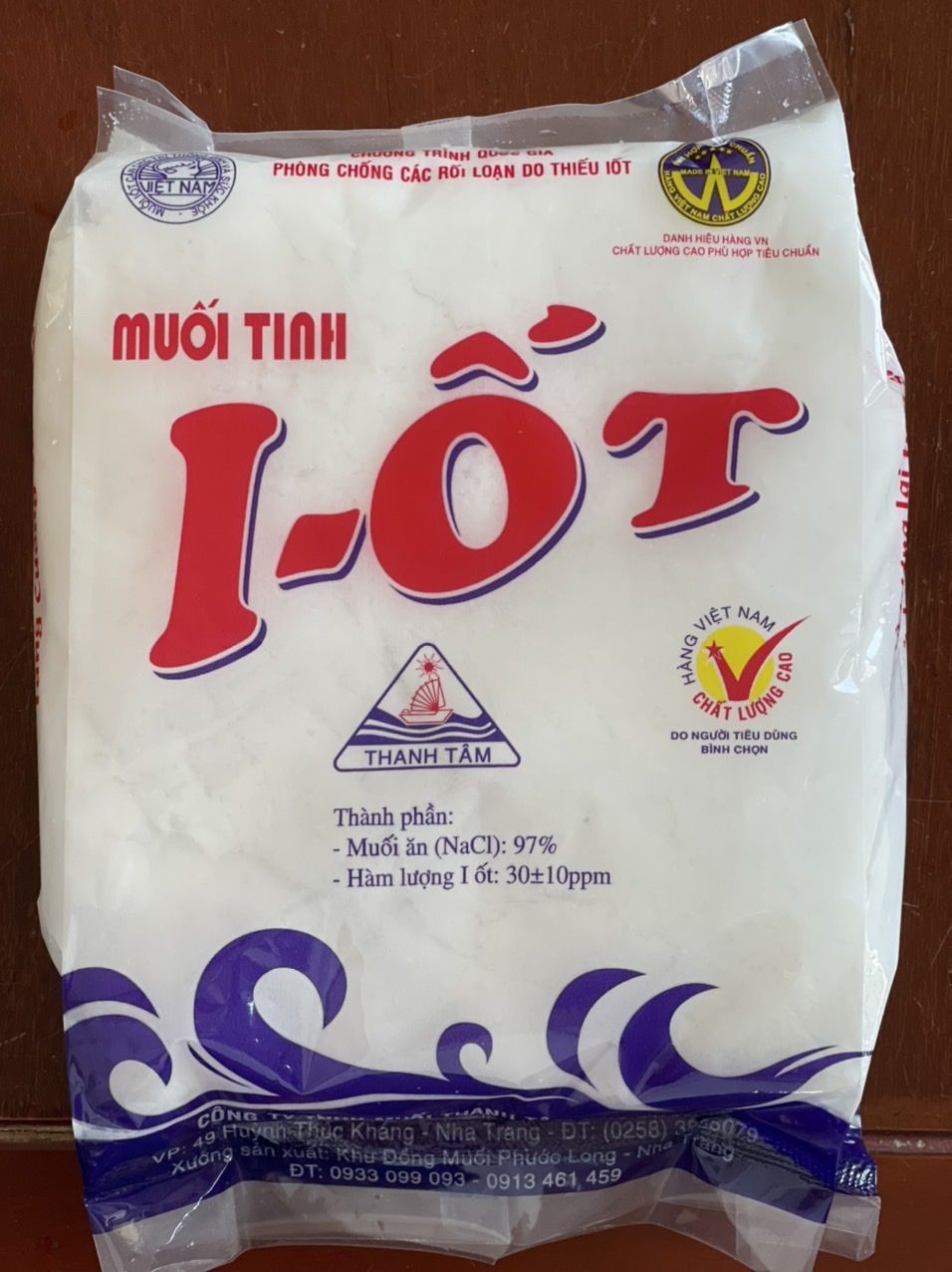 Muối I-ỐT - Muối Thanh Tâm Nha Trang - Công Ty TNHH Muối Thanh Tâm Nha Trang